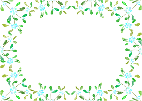 mistletoe-christmas-christmas-frame-7677382