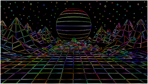 synthwave-retro-grid-nostalgic-8815305