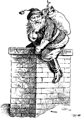 santa-claus-chimney-line-art-santa-5820777