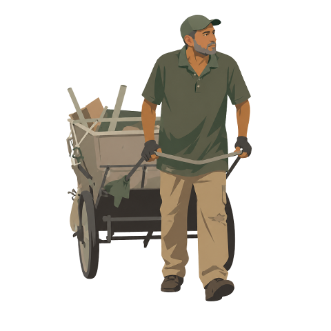 homeless-utility-cart-recycling-10372719