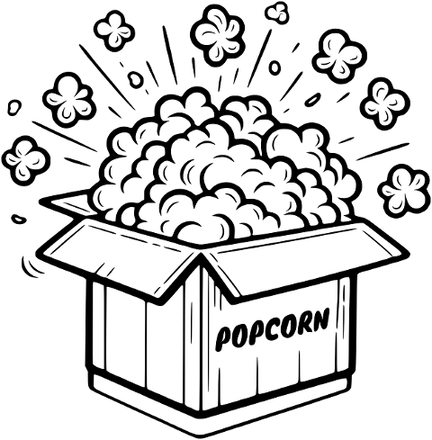 popcorn-snack-coloring-page-drawing-8490710