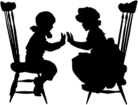 children-vintage-silhouette-playing-7204383