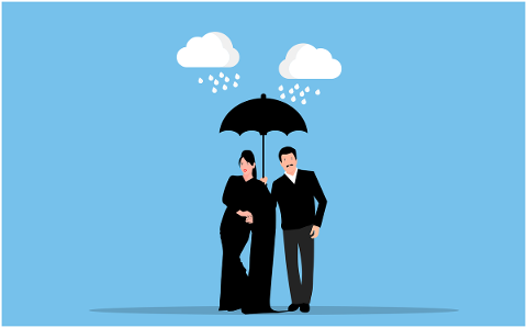 couple-rain-umbrella-clouds-man-5695490