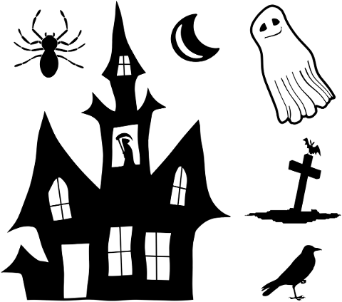 halloween-silhouettes-haunted-house-5615482