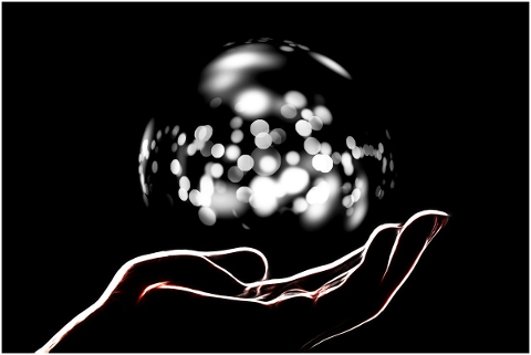 hand-bokeh-ball-presentation-offer-4646237