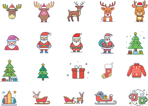 christmas-icons-icon-set-xmas-9105177