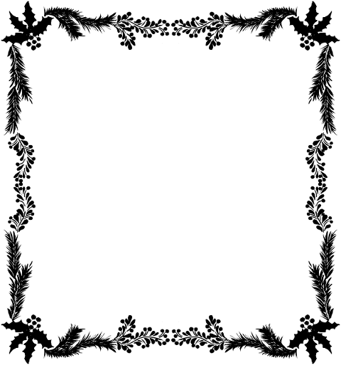 christmas-frame-holly-decoration-8487835