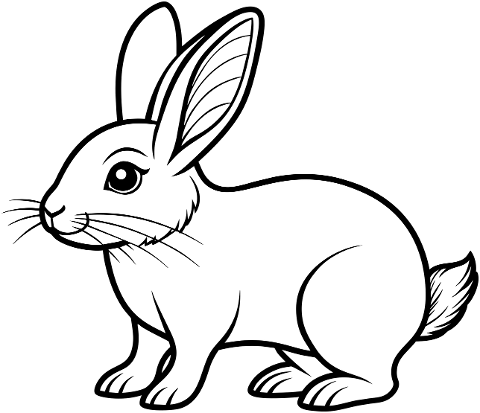 bunny-rabbit-animal-line-art-pet-8836710