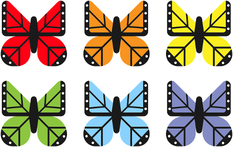 butterfly-rainbow-insects-bug-7411601