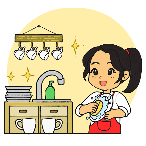 draw-drawing-wash-dish-dishes-9991863