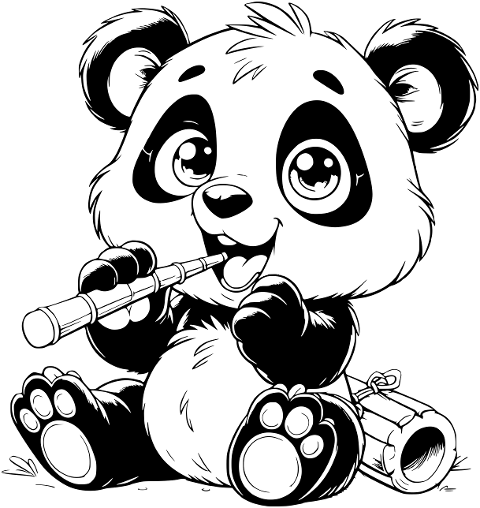 panda-bamboo-mammal-coloring-8497514