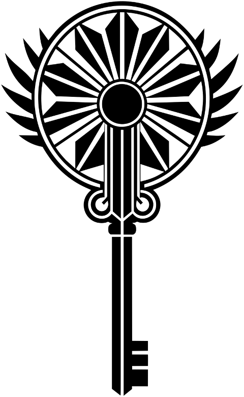 ai-generated-key-lock-silhouette-8821516