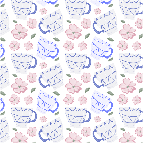 tea-cups-spring-flowers-pattern-7177297