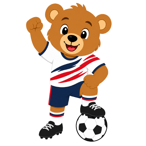 teddy-bear-mascot-soccer-10347315
