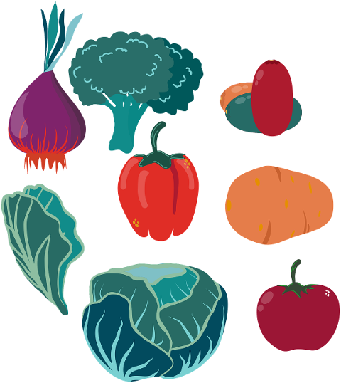 vegetables-icons-flat-icons-cutout-6992033