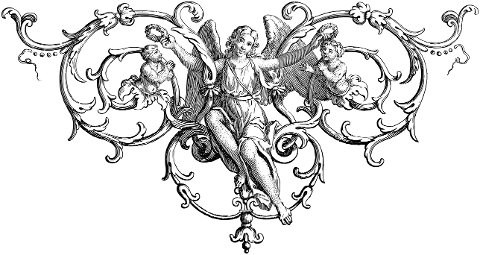 cherub-angel-line-art-god-religion-7485563