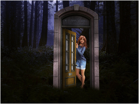 darkness-imaginary-girl-door-6035021