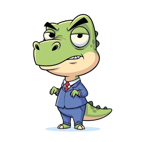 cartoon-dinosaur-business-dinosaur-10126258