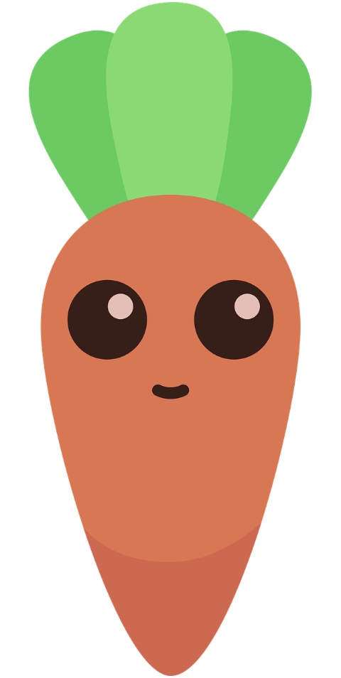 carrot-vegetables-food-cartoon-10510634