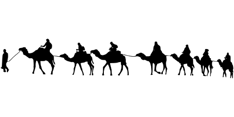 camels-caravan-travelers-silhouette-7203157