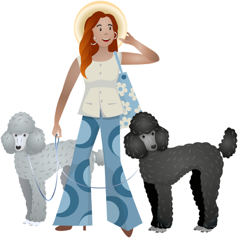 girl-dogs-poodles-pet-walking-6937595