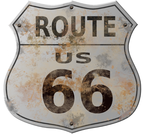 road-sign-route-66-americana-7685470
