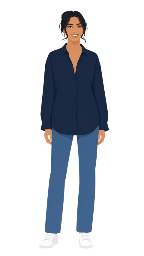 woman-in-navy-shirt-blue-pants-10452680