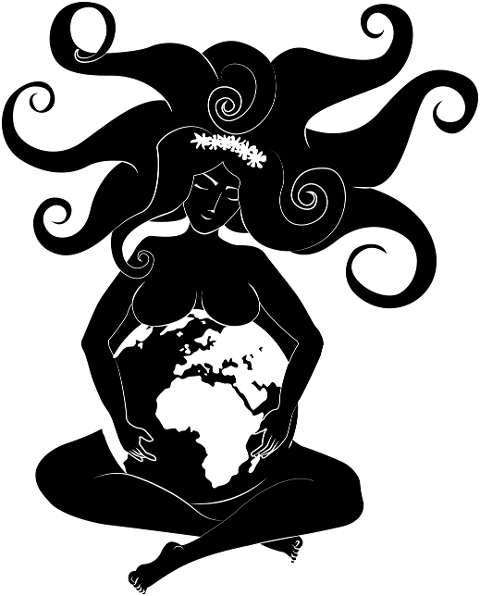 mother-earth-gaia-nature-silhouette-7485594