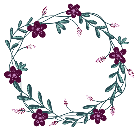 wreath-floral-flowers-frame-4833534