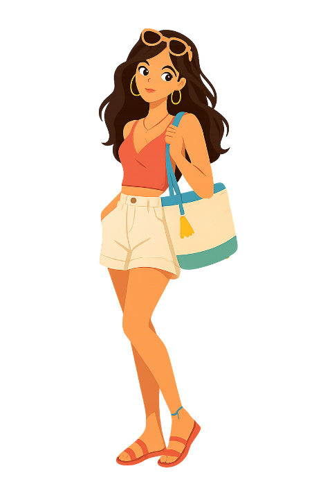 summer-girl-fashion-vector-10301094