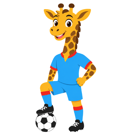 mascot-giraffe-football-blue-jersey-10328218