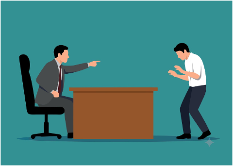 boss-fired-angry-employee-office-10371699