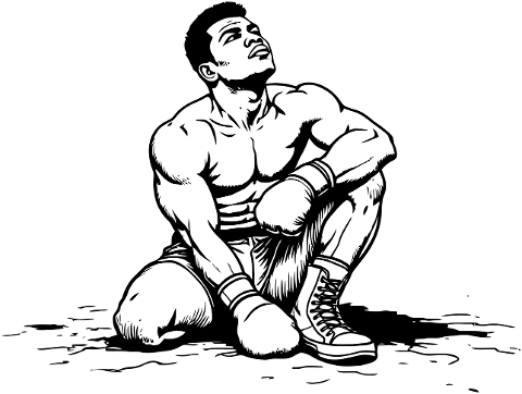 boxer-drawing-melancholy-line-art-9381064