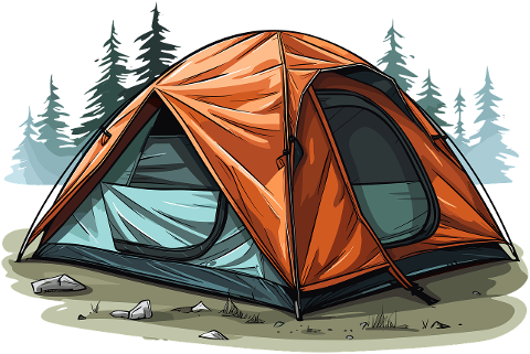 ai-generated-tent-camping-camp-8131436