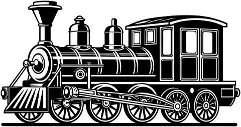 train-locomotive-line-art-rail-8746637