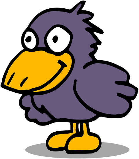 crow-bird-animal-cartoon-drawing-8650366