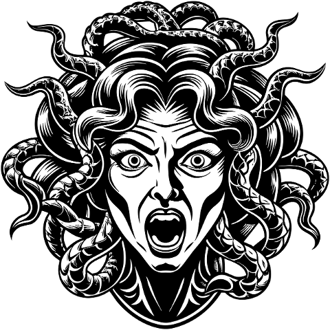 ai-generated-gorgon-medusa-portrait-9084166