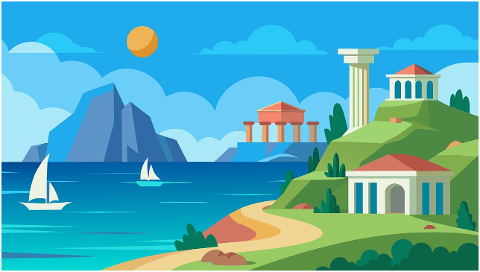 ai-generated-greece-greek-buildings-9049846