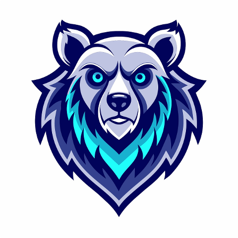 ai-generated-bear-head-logo-animal-8577263