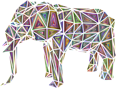 elephant-animal-low-poly-pachyderm-6471809