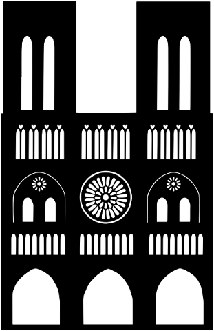 paris-clip-art-notre-dame-landmarks-4799659