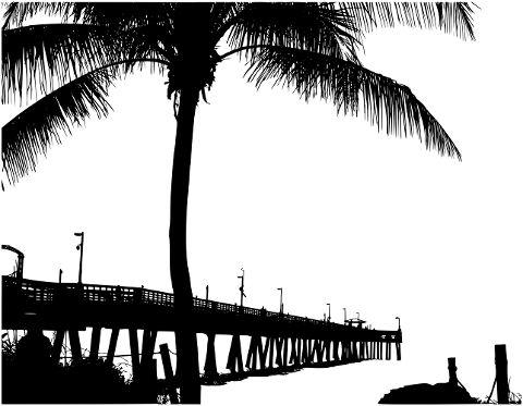 palm-trees-pier-silhouette-tropical-7378283