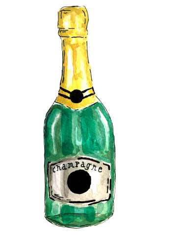 champagne-watercolour-drawing-wine-5166908