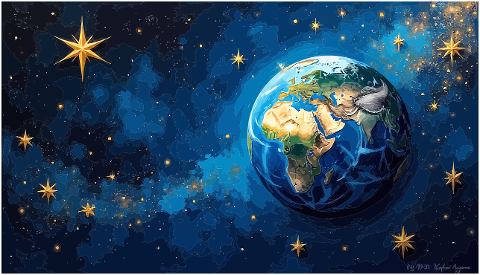 earth-christmas-background-9211263
