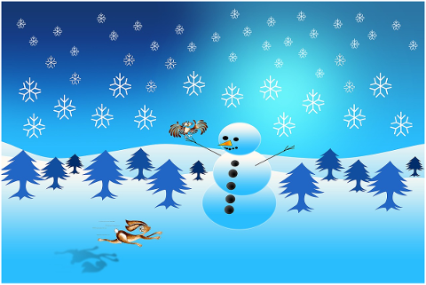 manipulation-snowman-pine-tree-4727872