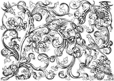 birds-flowers-branches-line-art-5952464