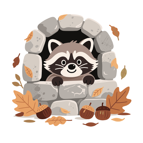 raccoon-autumn-cute-animal-9948078