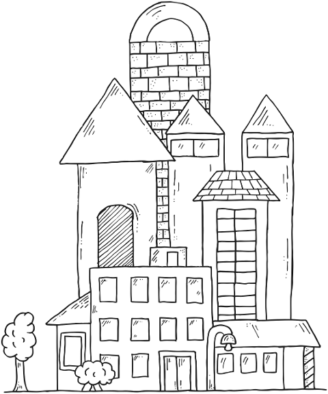 neighborhood-city-drawing-6771319