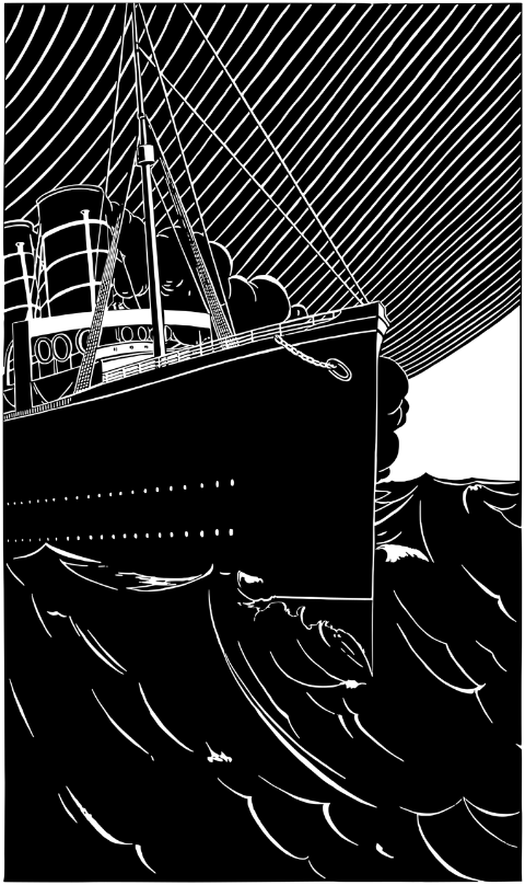 ship-boat-line-art-maritime-7881582