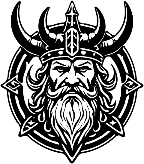 ai-generated-viking-horns-man-8206995